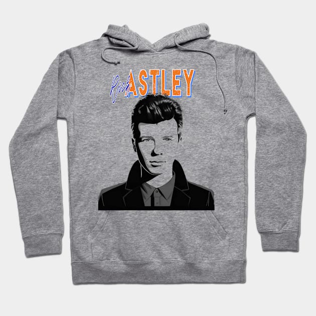 Rick Astley Hoodie by Moulezitouna